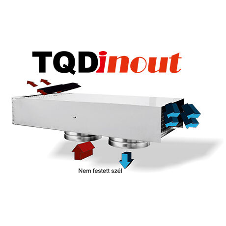 Homlokzati áramlás szabályzó TQDinout szellőztető, légtechnika