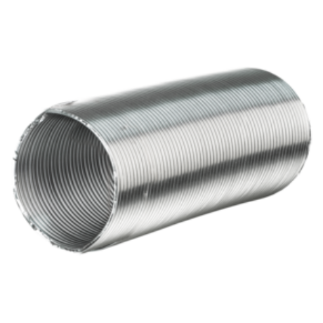Aluminium flexibilis cső szellőztető, légrtechnika alkatrész