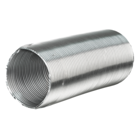 Aluminium flexibilis cső szellőztető, légrtechnika alkatrész