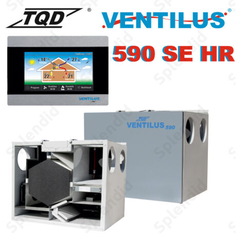 TQD Ventilus 590 SE HR entalpiás hővisszanyerős szellőztető, légtechnika gép